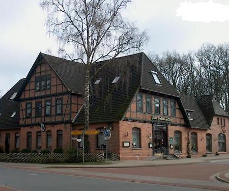 Zum Gruenen Jaeger Kirchwalsede Buitenkant foto